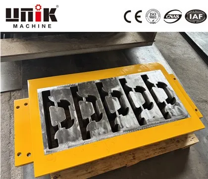 Bir-birinə qarışan beton blok qəlibi: pərdə arxasında və bazar anlayışları
