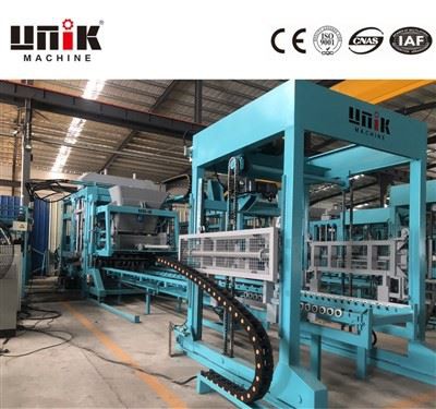 Avtomatik beton kərpic istehsal edən maşın