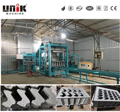 Beton blok forma maşını