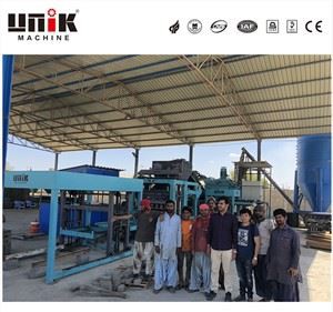 Beton məhsulu təşkil edən maşınlar