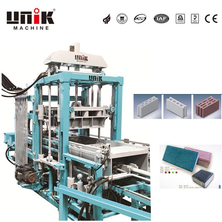 Ağıllı beton içi boş blok maşın