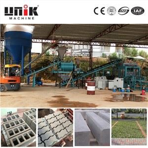 Beton içi boş blok istehsal maşını