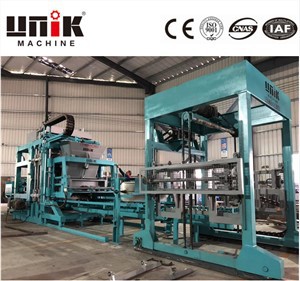 Beton interlocking blok istehsal edən maşın
