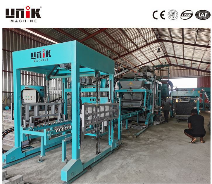 Hidravlik Curb Block Maşın