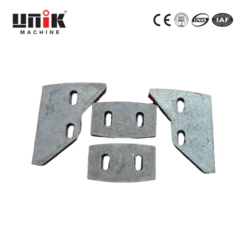 Kərpic maşın qarışdırma bıçaqları