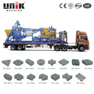 Daşınan beton blok düzəliş maşını